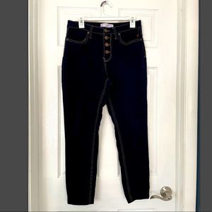 NEW Button Up Dark Wash Jeans